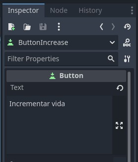 Cambiar texto del botón